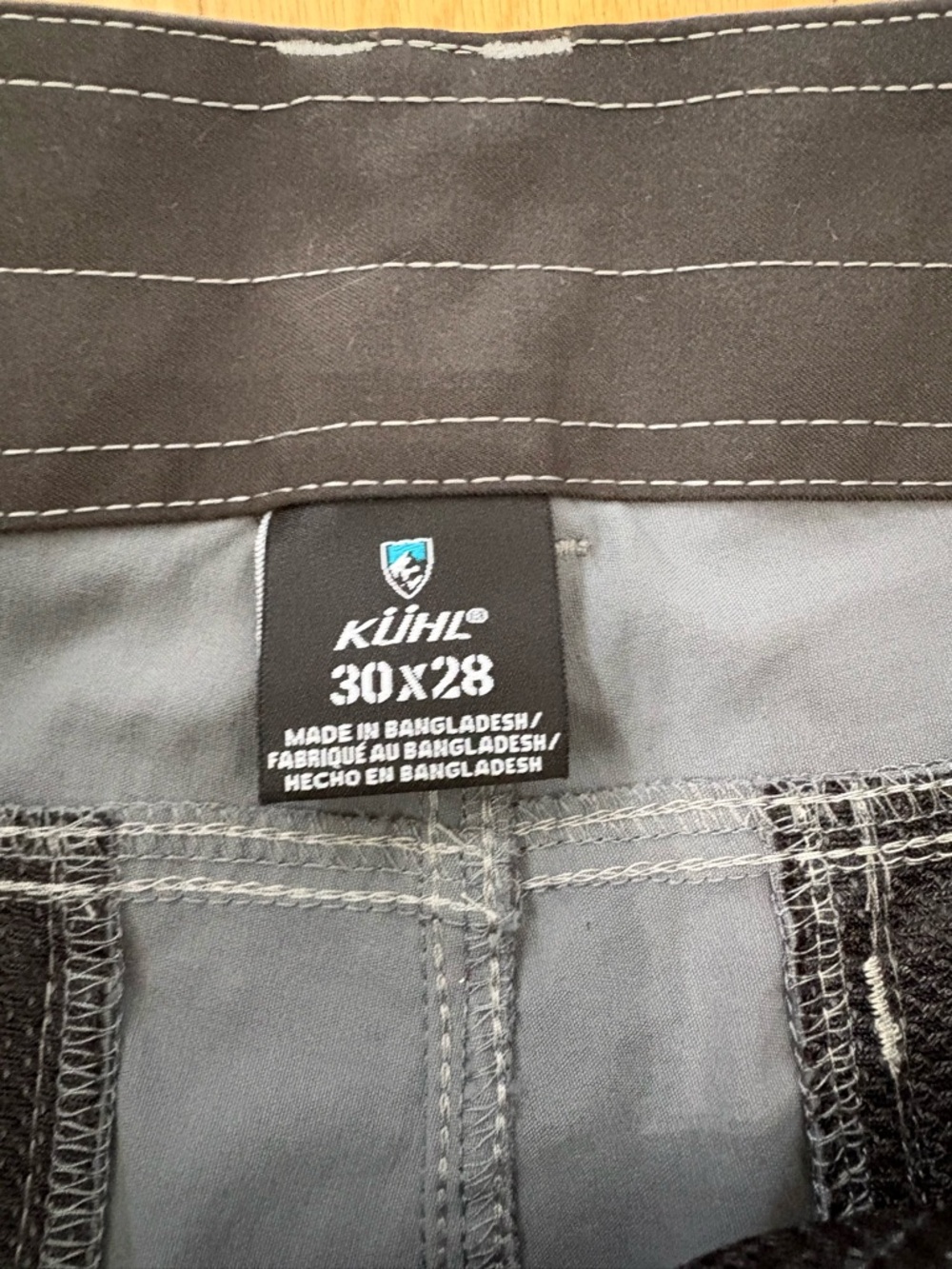 NWT KÜHL Renegade Pant Metal Blue Gorpcore Hiking Tech Utility Men's 30x28 - Picture 4 of 6